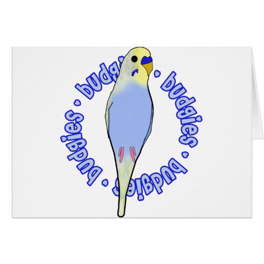 Budgies Budgies Budgies Cards (Front Horizontal)