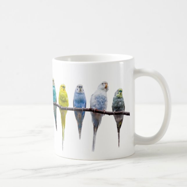 Budgies Coffee Mug (Right)