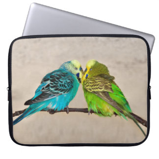 Budgies in Love Laptop Sleeve