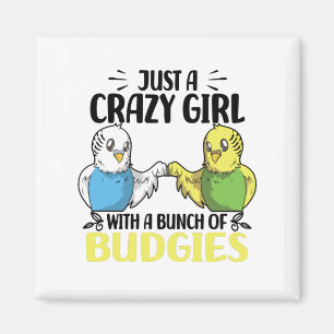 Budgies Lovers Birds Pet Gift Magnet