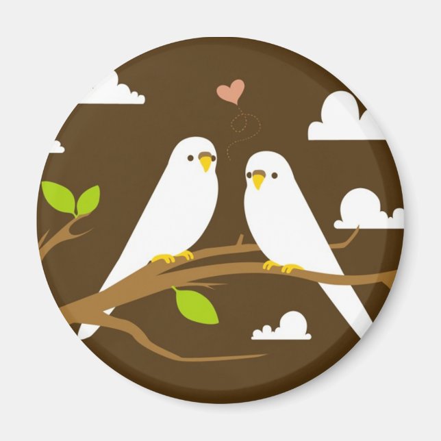 Budgies Magnet (Front)