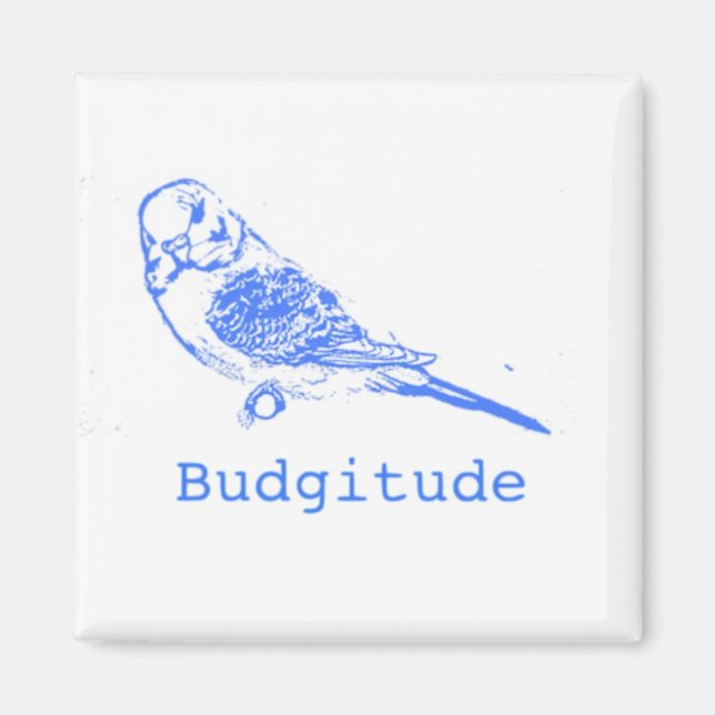 Budgitude Magnet (Front)