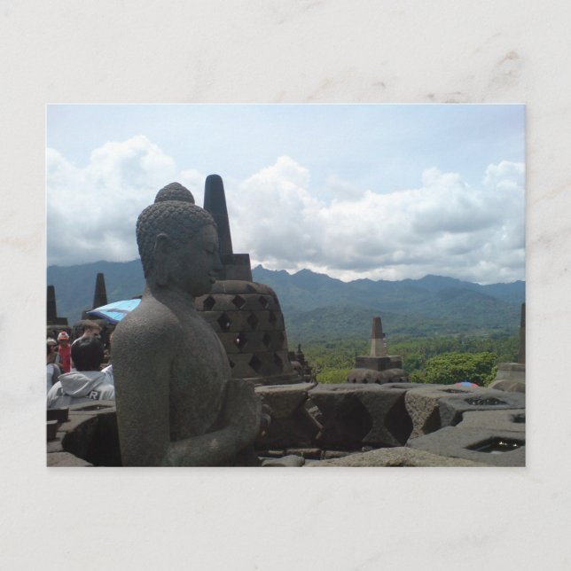 Budha Statue Postcard (Front)