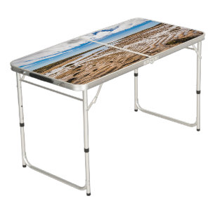 Budir Beach, Iceland Beer Pong Table