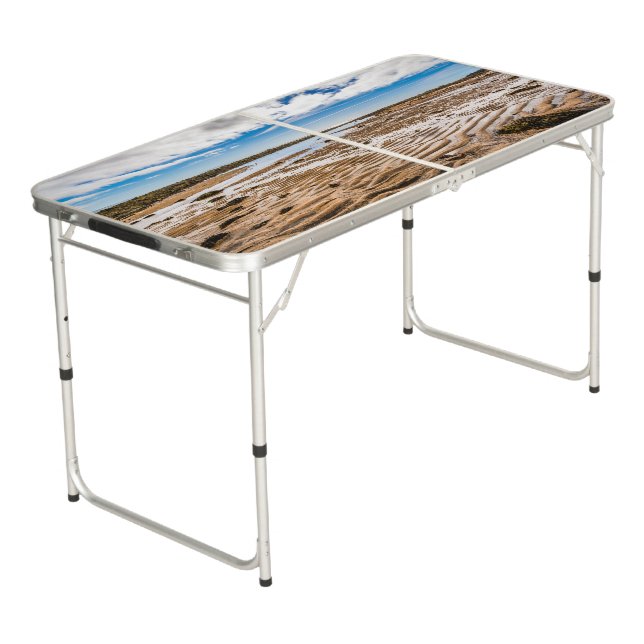 Budir Beach, Iceland Beer Pong Table (Angled)