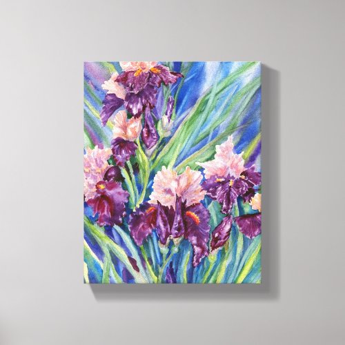 Buds and Blooms Canvas Print