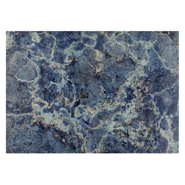 Bue Gray Black Marble & Beige Veins Cutting Board (Front)
