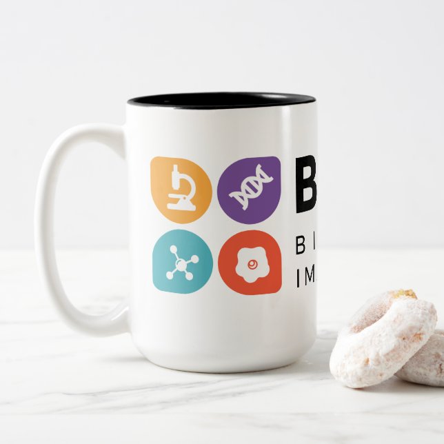 Buehler Biomedical Imaging Center mug (With Donut)