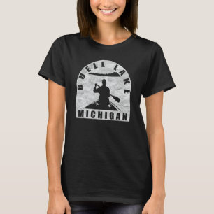 Buell Lake Canoeing Michigan T-Shirt
