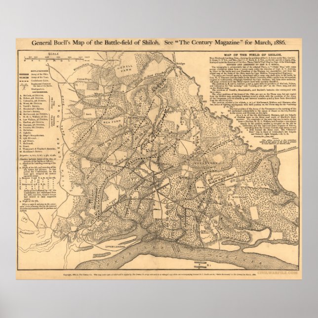 Buell's Shiloh Poster (Front)