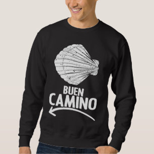 Buen Camino Pilgrimage Camino De Santiago Hiker Sweatshirt