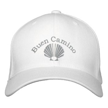 Buen Camino Pilgrims Embroidered Baseball Cap by customthreadz at Zazzle