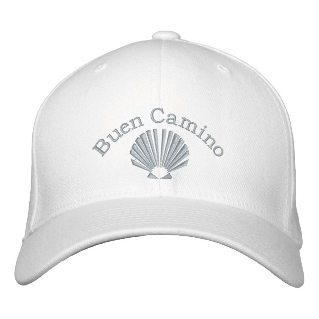 Buen Camino pilgrims Embroidered Baseball Cap (Front)