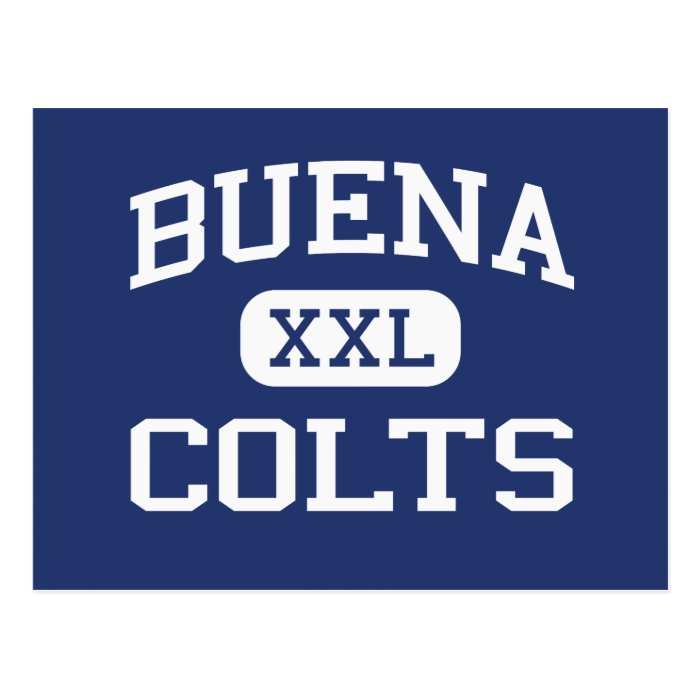 Buena   Colts   High School   Sierra Vista Arizona Postcards