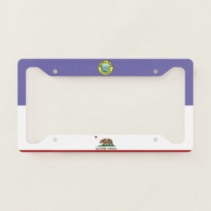 Buena Park (California) city flag License Plate Frame