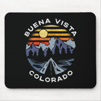 Buena Vista Colorado Mountains Vacation Camping So Mouse Pad
