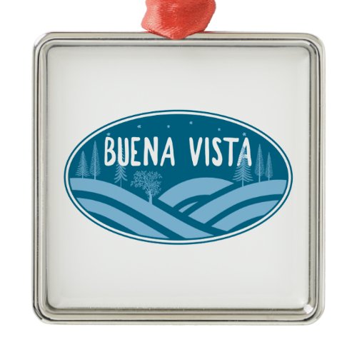 Buena Vista Colorado Outdoors Metal Ornament