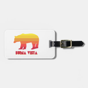 Buena Vista Colorado Rainbow Bear Luggage Tag