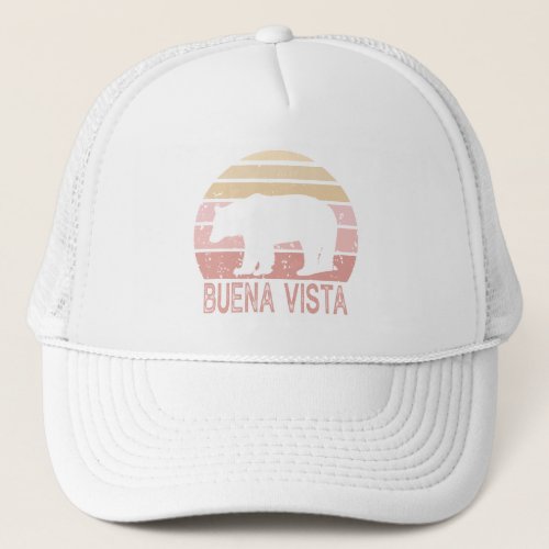 Buena Vista Colorado Retro Bear Trucker Hat