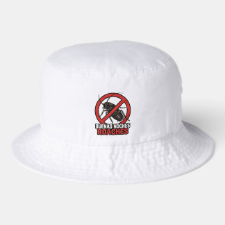 Buenas Noches Roaches – Funny Anti Bug Bilingual Bucket Hat