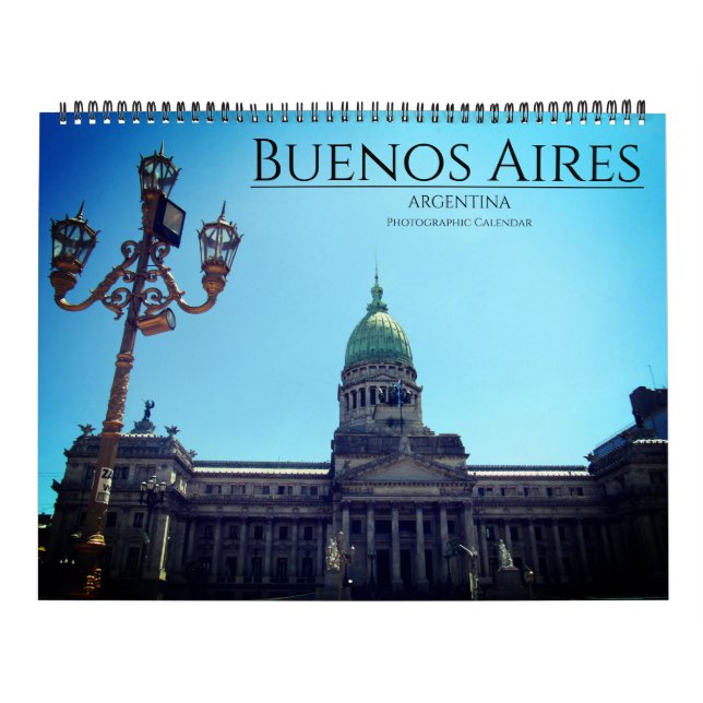 buenos aires 2026 large calendar (Cover)