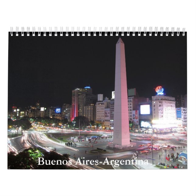 Buenos Aires-Argentina Calendar (Cover)