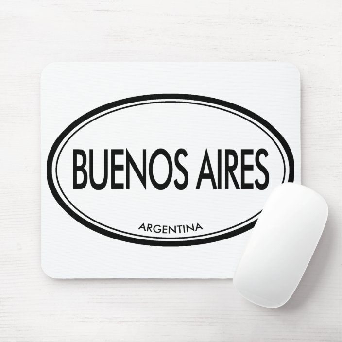 Buenos Aires, Argentina Mousepad