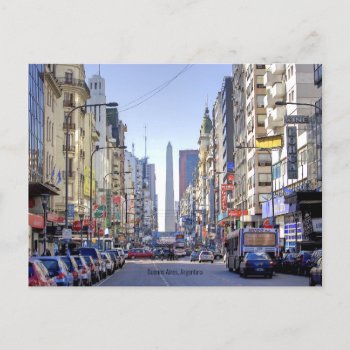 Buenos Aires  Argentina Postcard by Virginia5050 at Zazzle