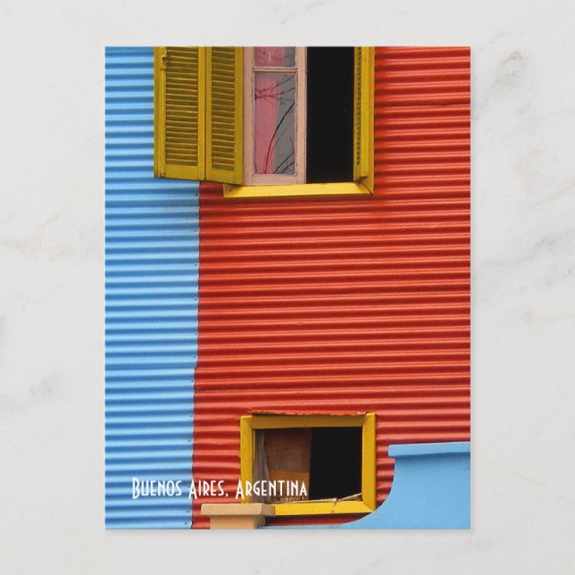 Buenos Aires Argentina Postcard (Front)