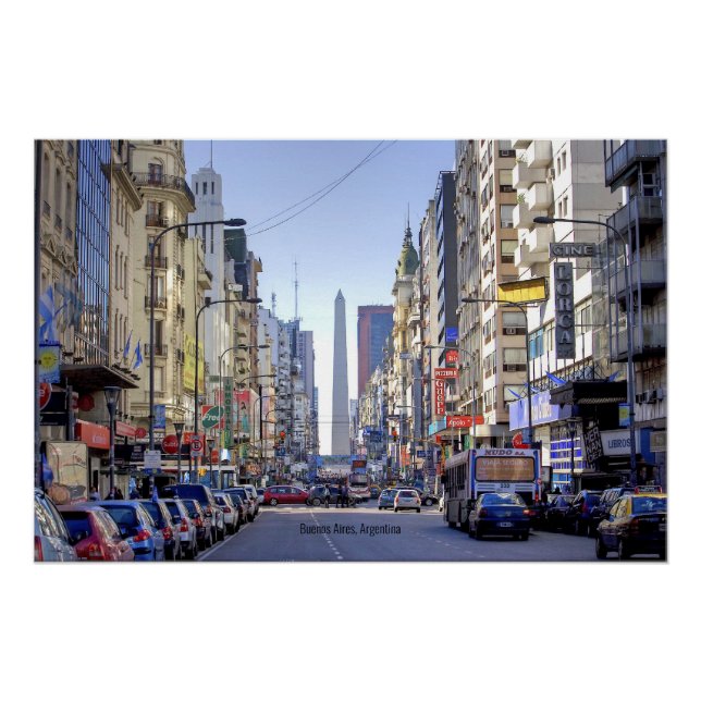 Buenos Aires, Argentina Poster (Front)