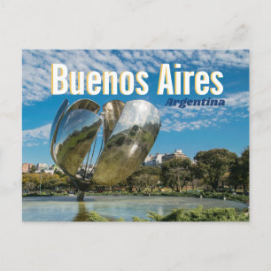 Buenos Aires Argentina Scenic Travel Postcard