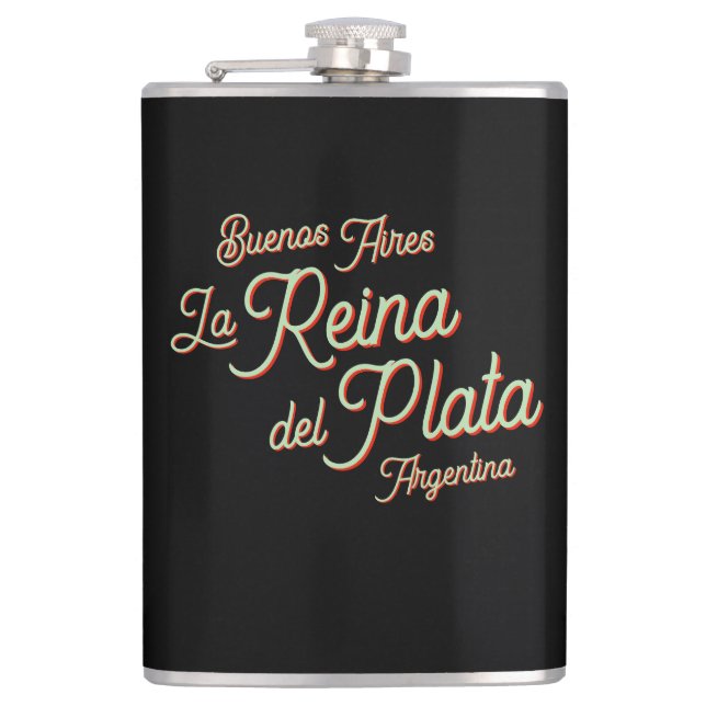 Buenos Aires, Argentina, South America, travel Flask (Front)