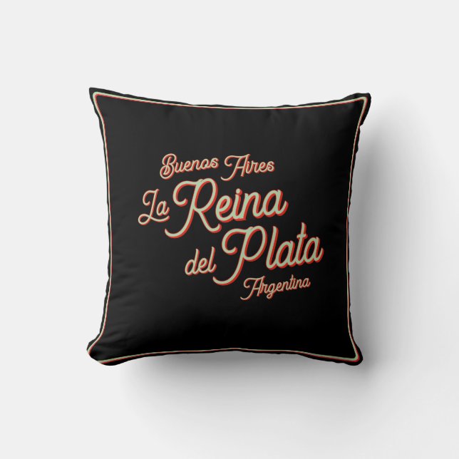 Buenos Aires, Argentina, South America, travel Throw Pillow (Front)