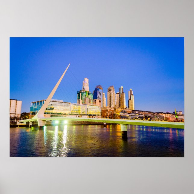 Buenos Aires at Night Poster (Front)