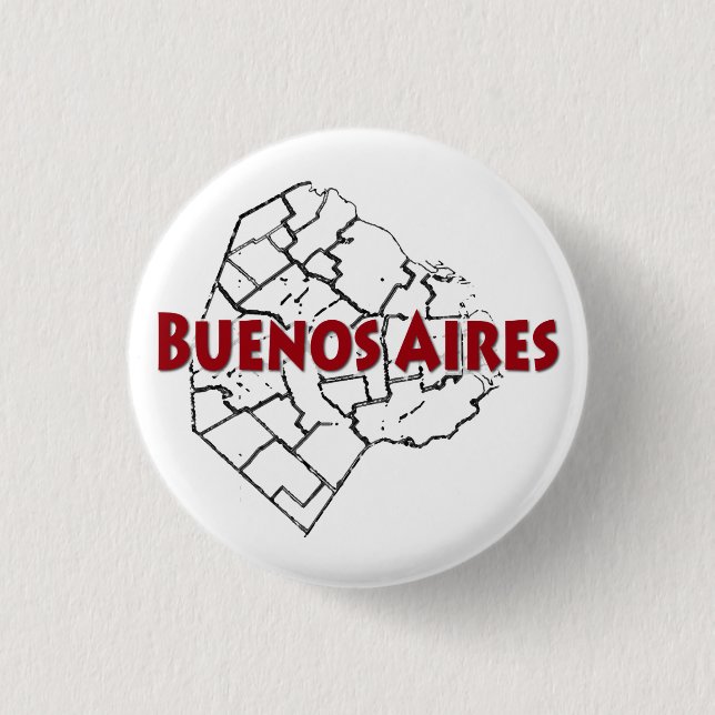 Buenos Aires Button (Front)