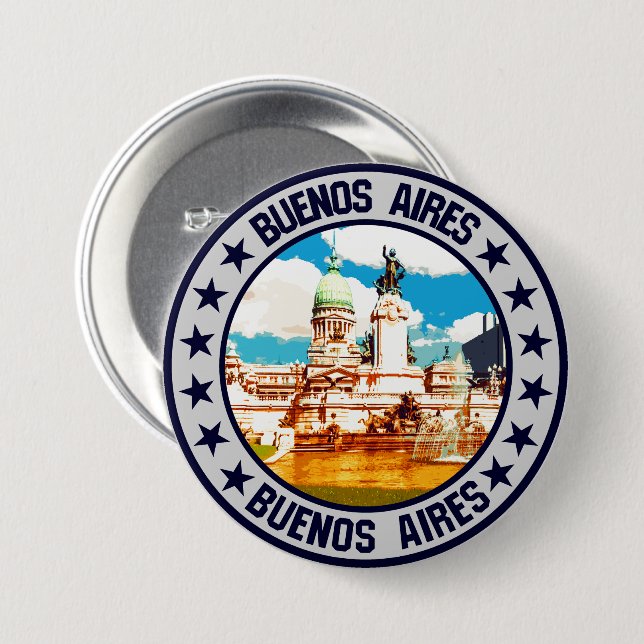 Buenos Aires                                       Button (Front & Back)