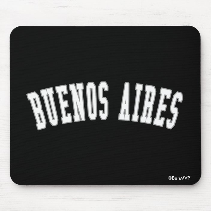 Buenos Aires Mouse Pad