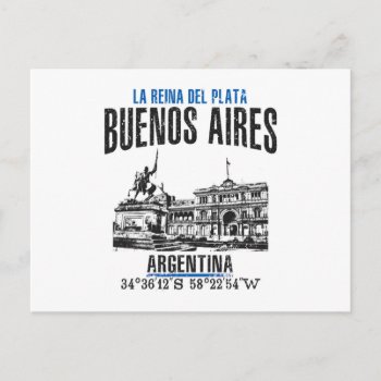 Buenos Aires Postcard by KDRTRAVEL at Zazzle