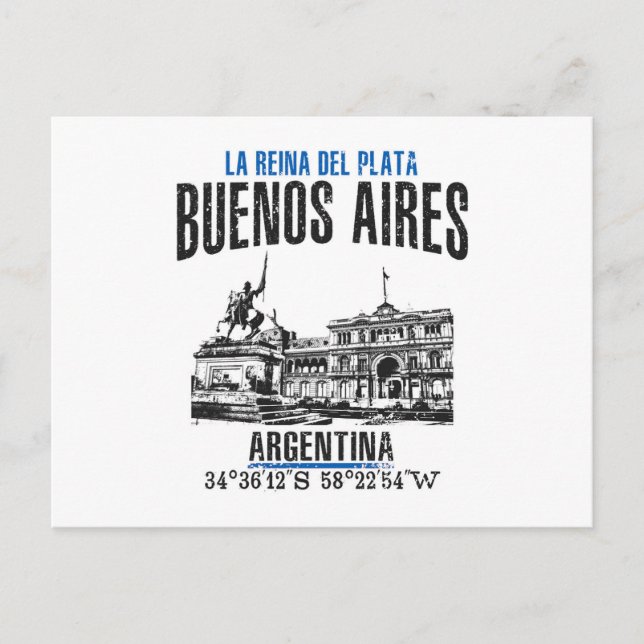 Buenos Aires Postcard (Front)