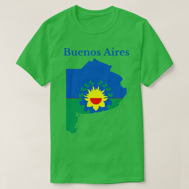 Buenos Aires Province Argentine T-Shirt (Design Front)