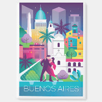 Buenos Aires Refrigerator Magnet