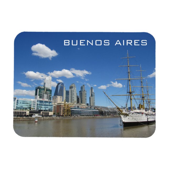 buenos aires river magnet (Horizontal)