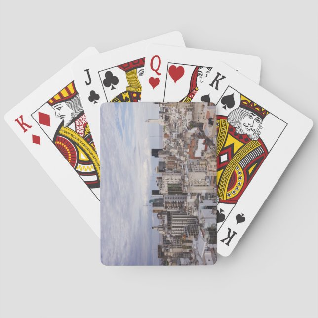 Buenos Aires Skyline 2 Poker Cards (Back)