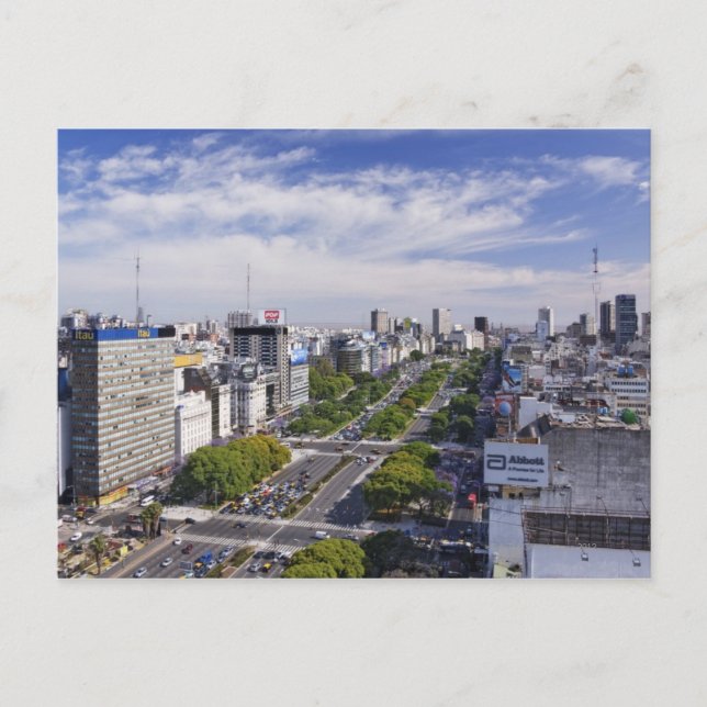 Buenos Aires Skyline Postcard (Front)