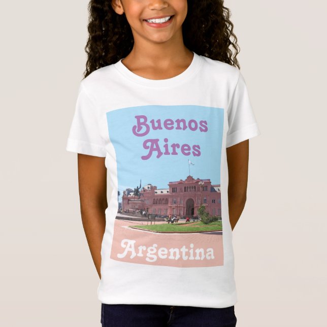 Buenos Aires Souvenir, Argentina T-Shirt (Front)
