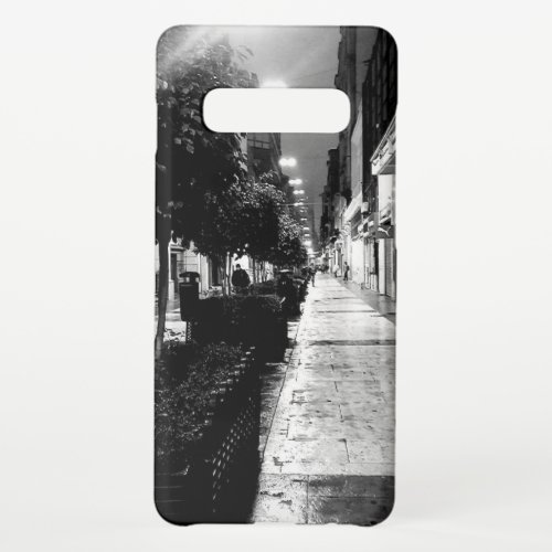 Buenos Aires street photo urban black  white Samsung Galaxy S10 Case