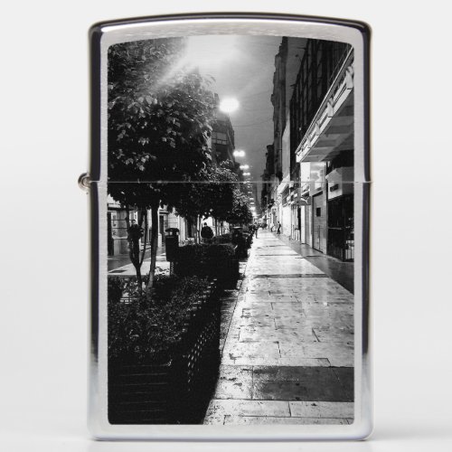 Buenos Aires street photo urban black  white Zippo Lighter