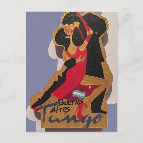 Buenos Aires Tango Postcard