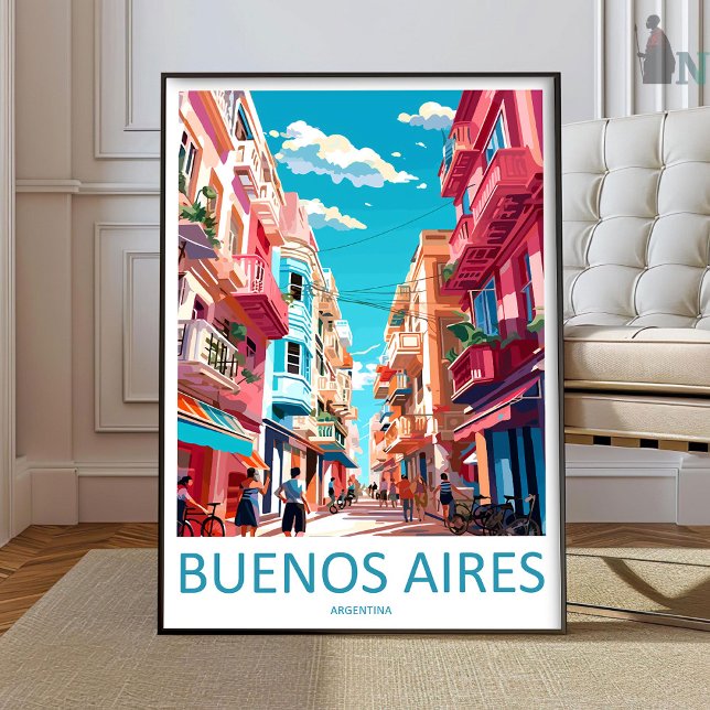 Buenos Aires Travel Print Wall Art Buenos Aires Wa (Creator Uploaded)
