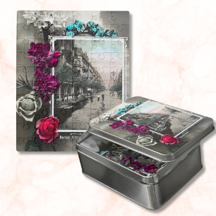 Buenos Aires Vintage Floral Puzzle